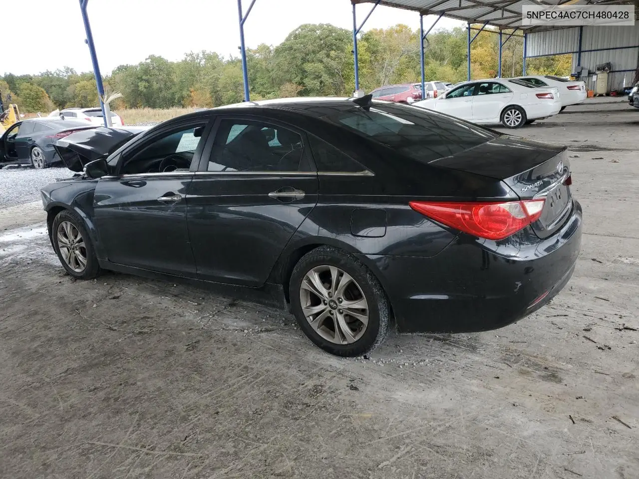 5NPEC4AC7CH480428 2012 Hyundai Sonata Se