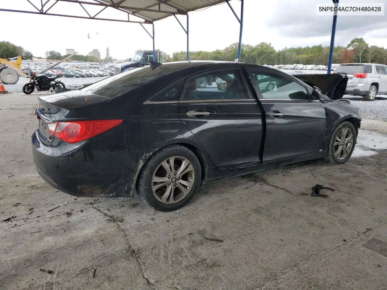 5NPEC4AC7CH480428 2012 Hyundai Sonata Se