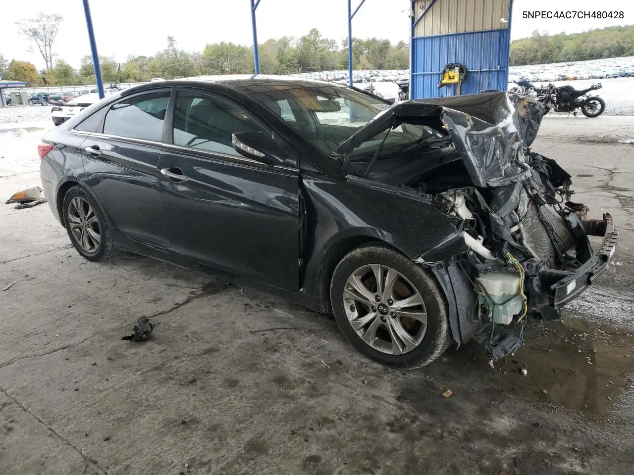 5NPEC4AC7CH480428 2012 Hyundai Sonata Se