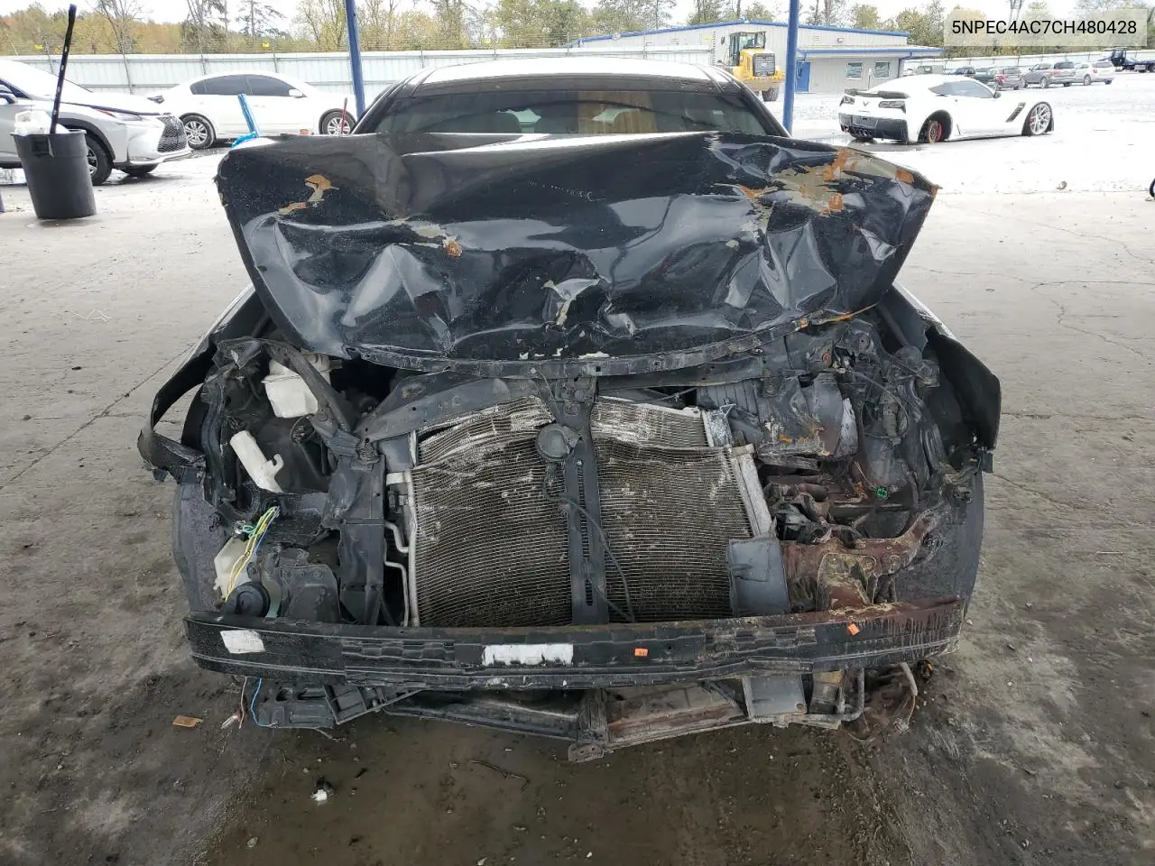 5NPEC4AC7CH480428 2012 Hyundai Sonata Se