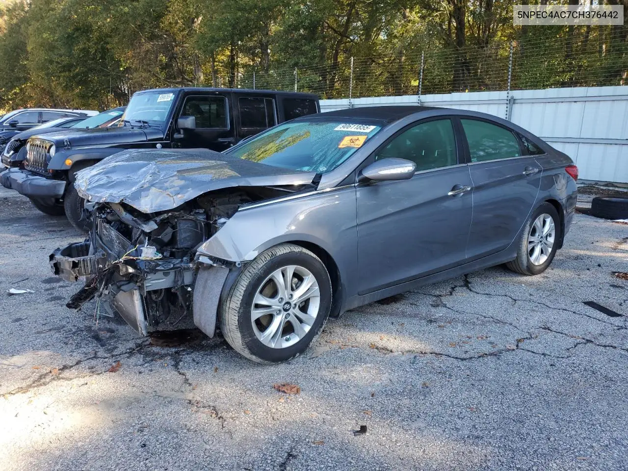 5NPEC4AC7CH376442 2012 Hyundai Sonata Se