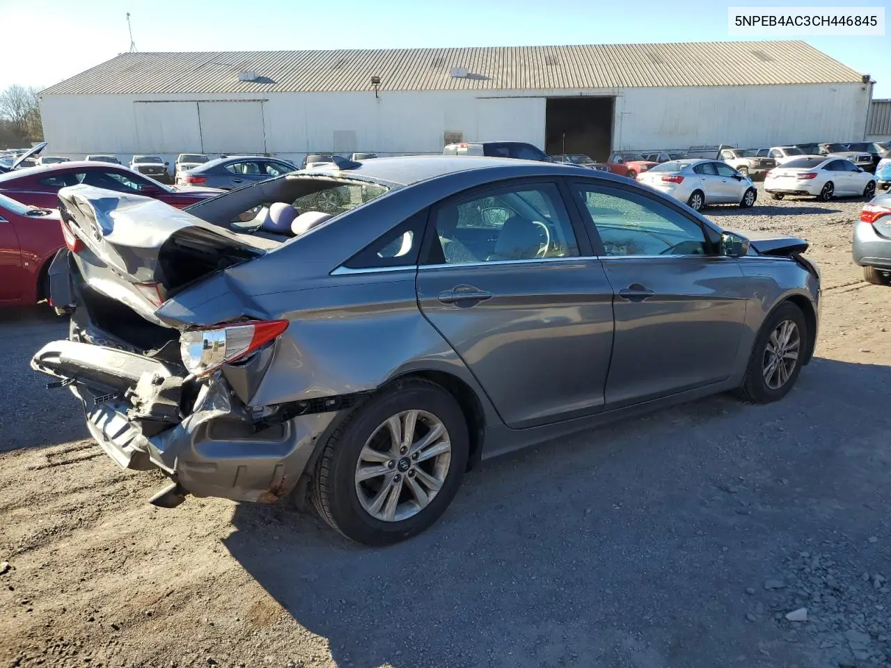 5NPEB4AC3CH446845 2012 Hyundai Sonata Gls