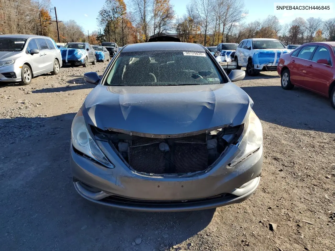 5NPEB4AC3CH446845 2012 Hyundai Sonata Gls