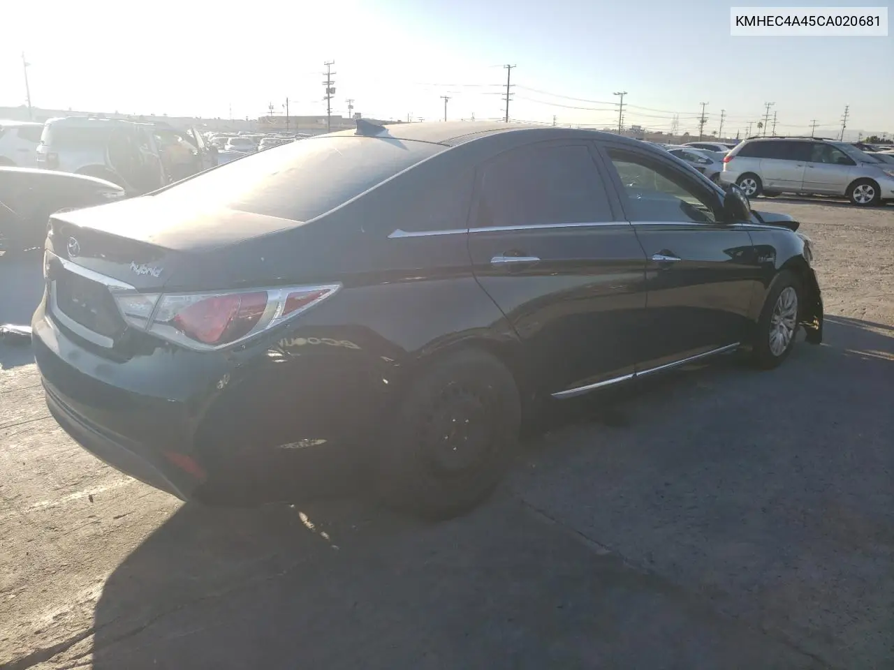 KMHEC4A45CA020681 2012 Hyundai Sonata Hybrid