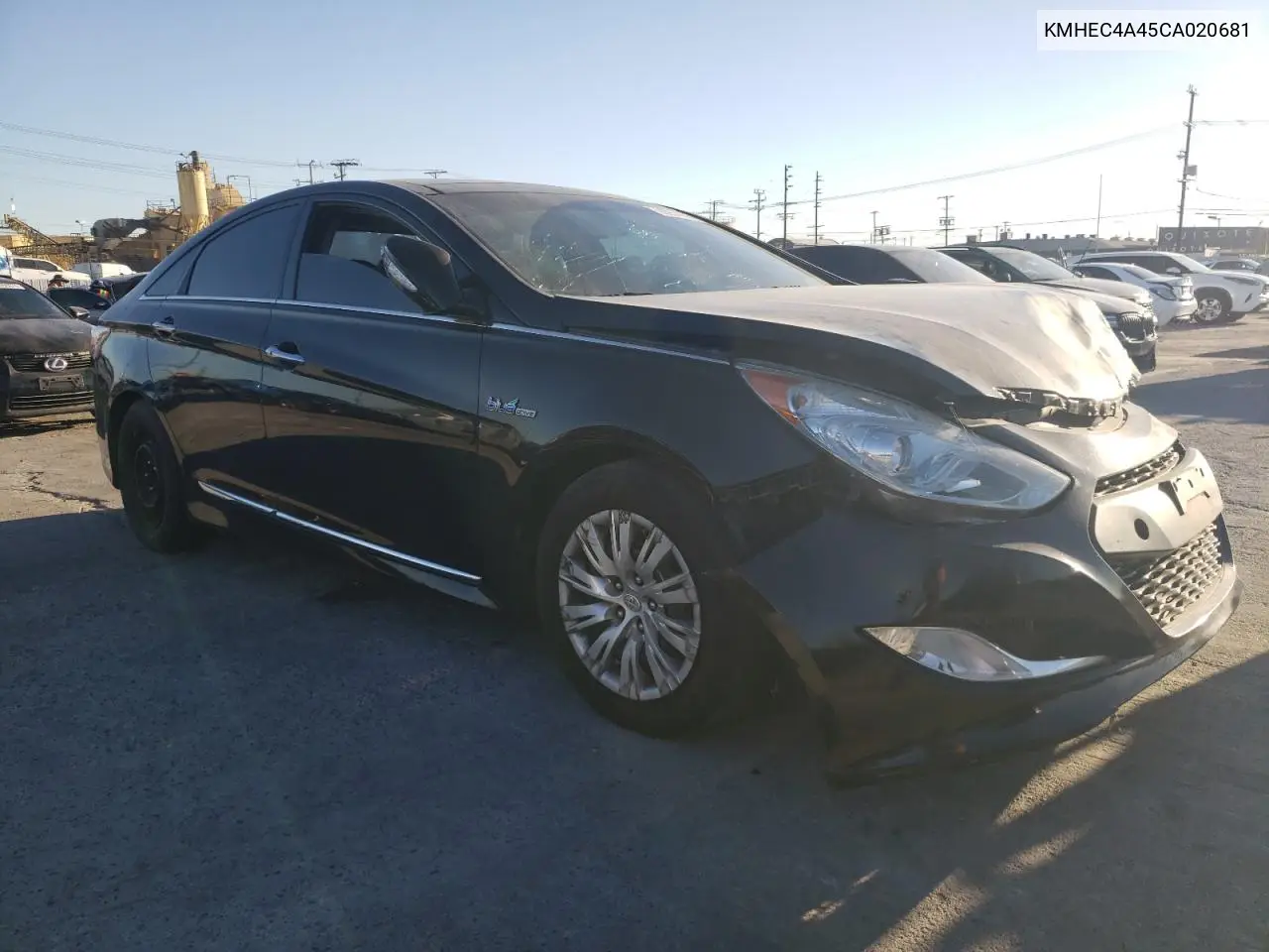 KMHEC4A45CA020681 2012 Hyundai Sonata Hybrid