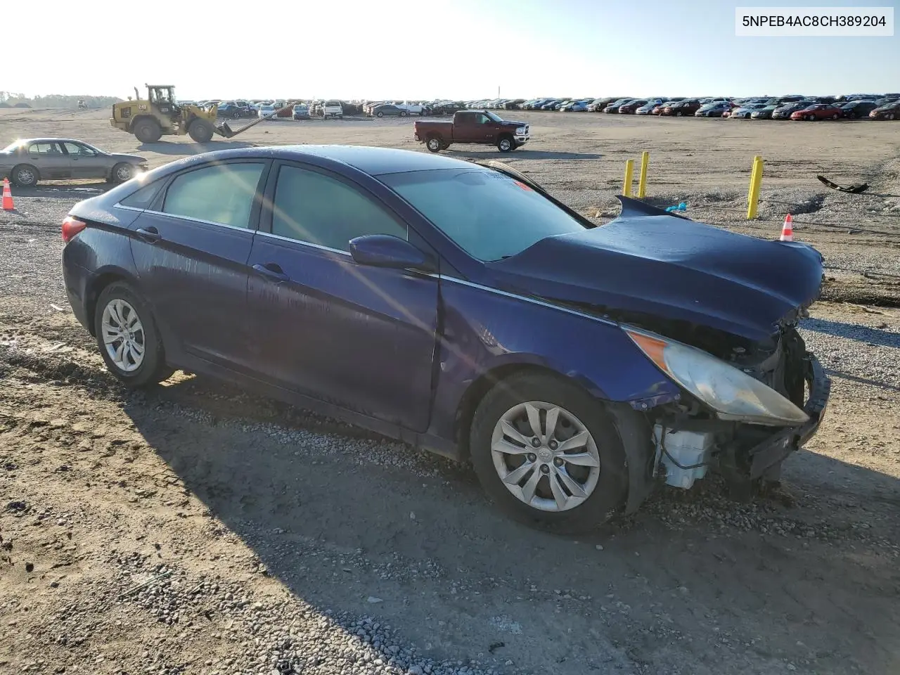 5NPEB4AC8CH389204 2012 Hyundai Sonata Gls