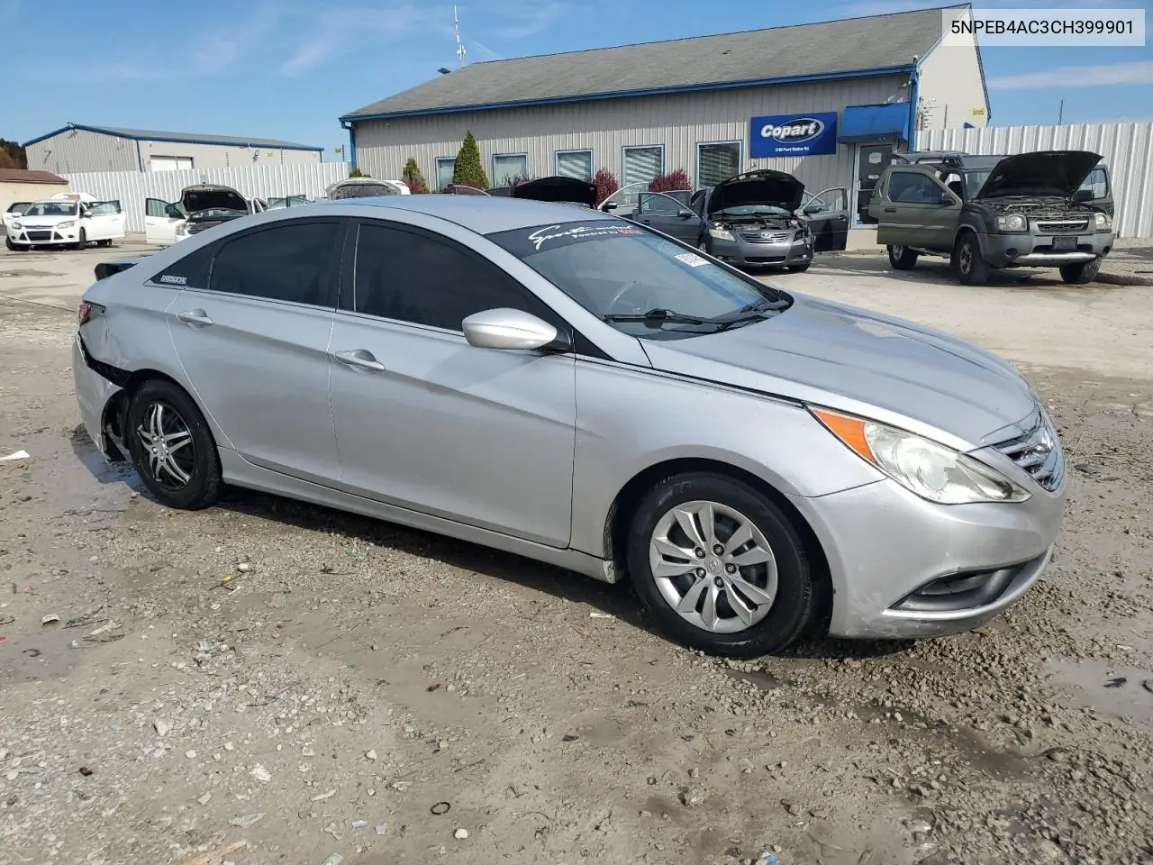 5NPEB4AC3CH399901 2012 Hyundai Sonata Gls