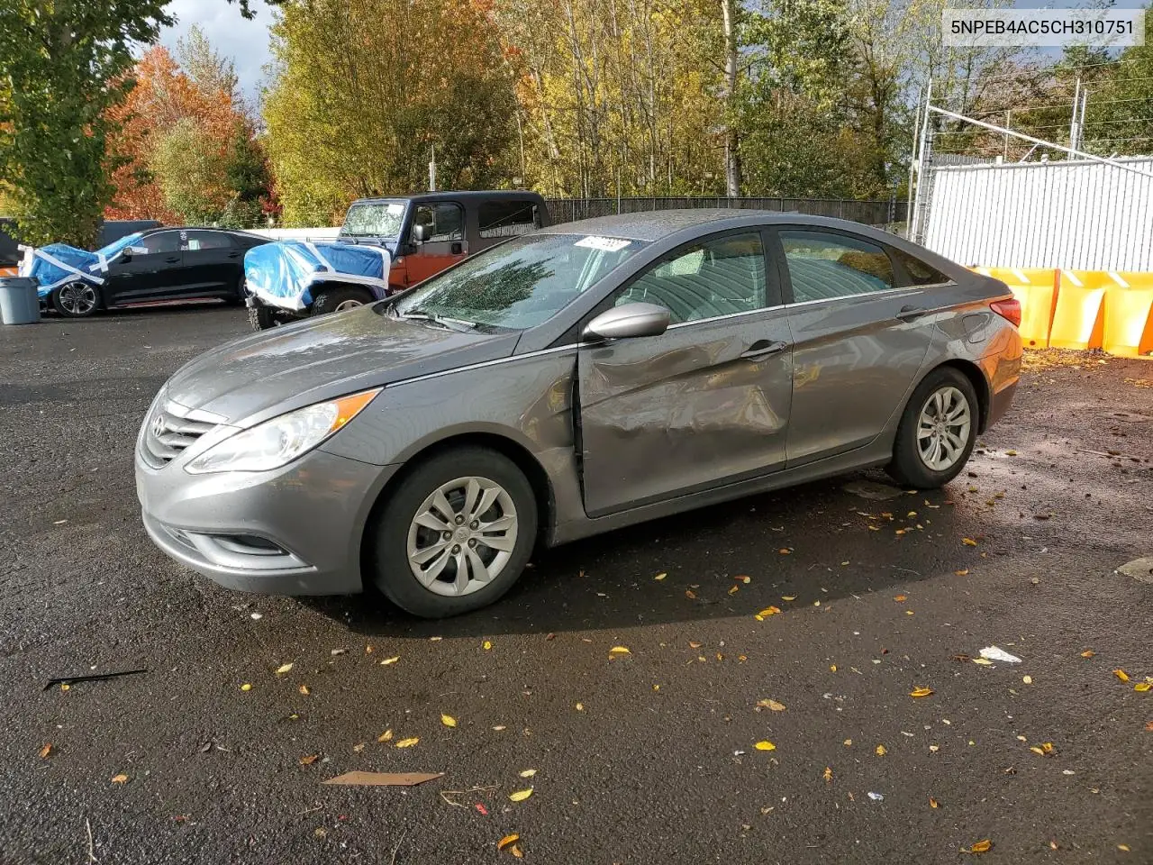 5NPEB4AC5CH310751 2012 Hyundai Sonata Gls