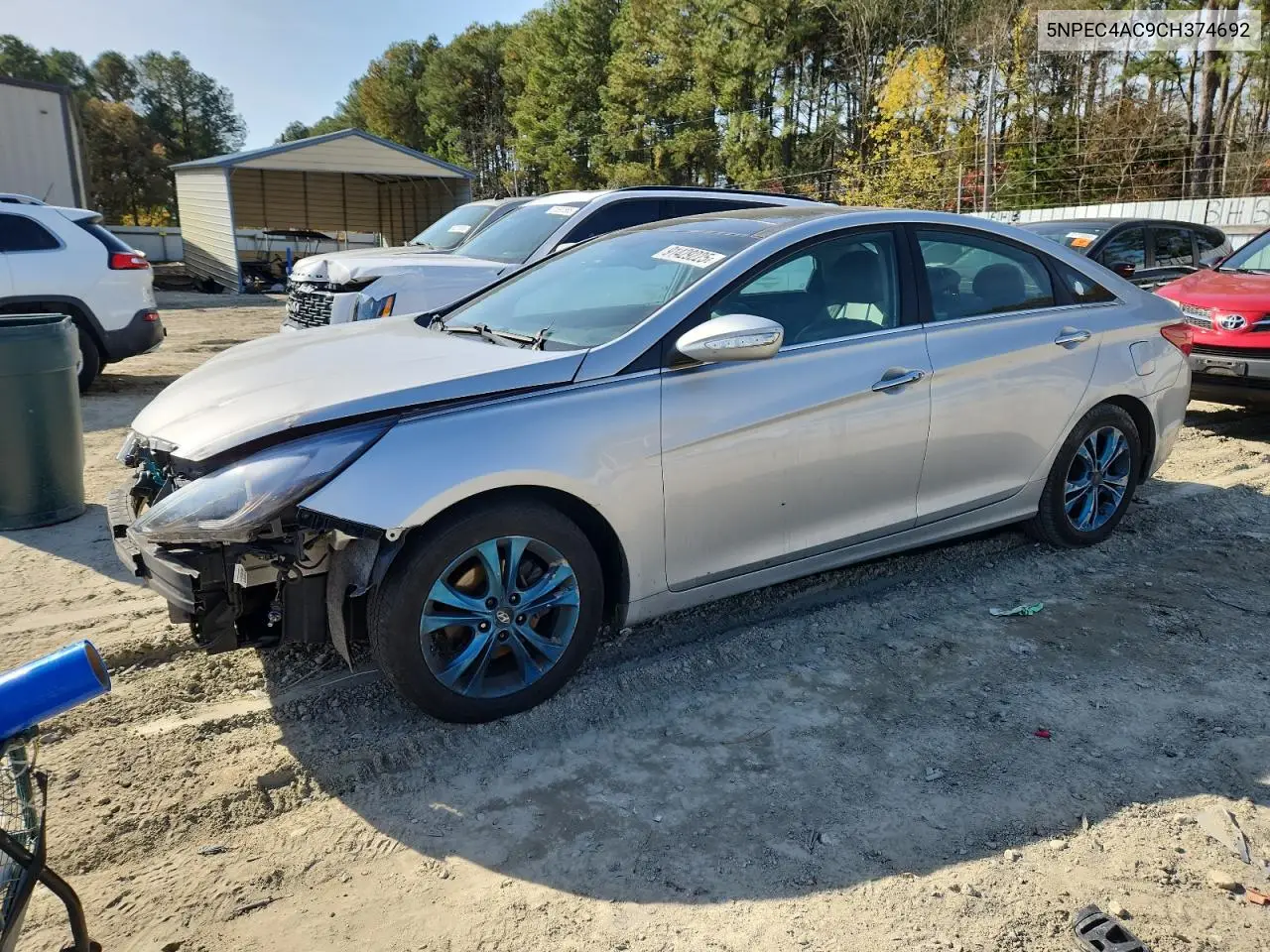 5NPEC4AC9CH374692 2012 Hyundai Sonata Se