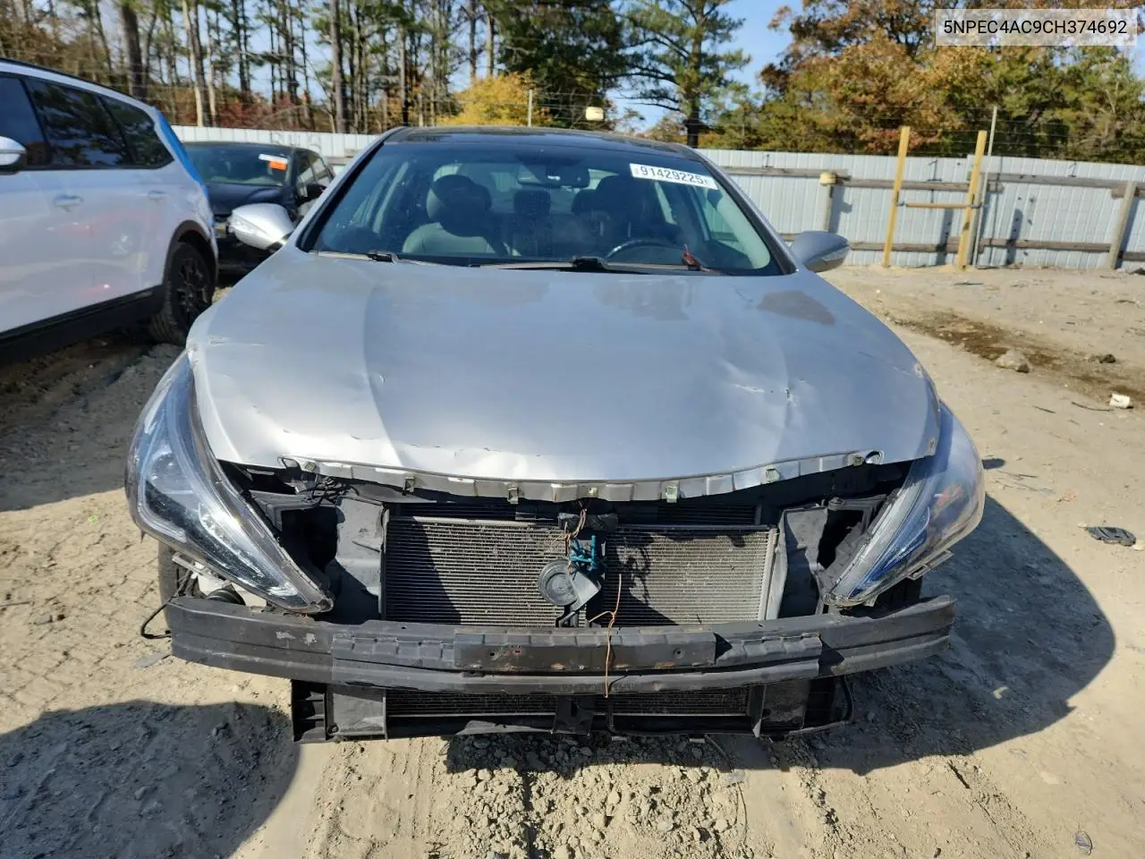 5NPEC4AC9CH374692 2012 Hyundai Sonata Se