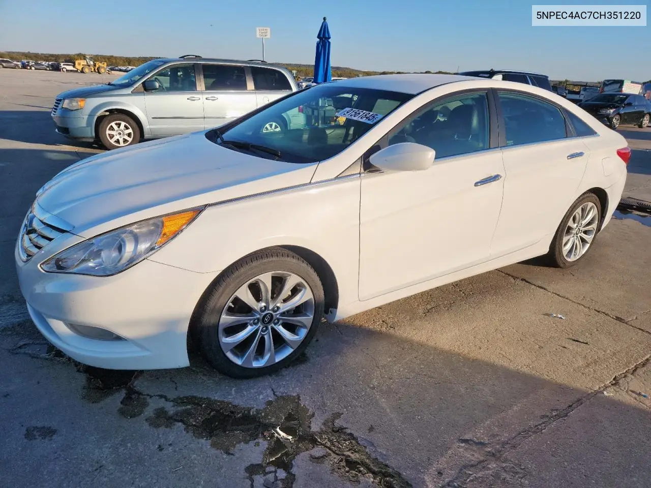 5NPEC4AC7CH351220 2012 Hyundai Sonata Se