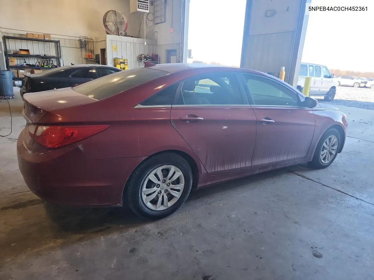 5NPEB4AC0CH452361 2012 Hyundai Sonata Gls