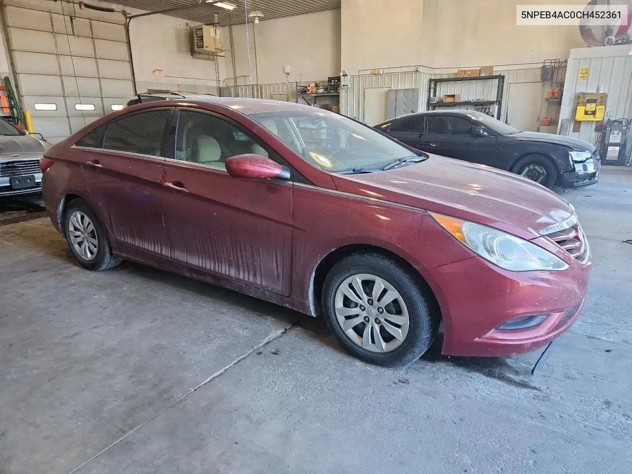 5NPEB4AC0CH452361 2012 Hyundai Sonata Gls