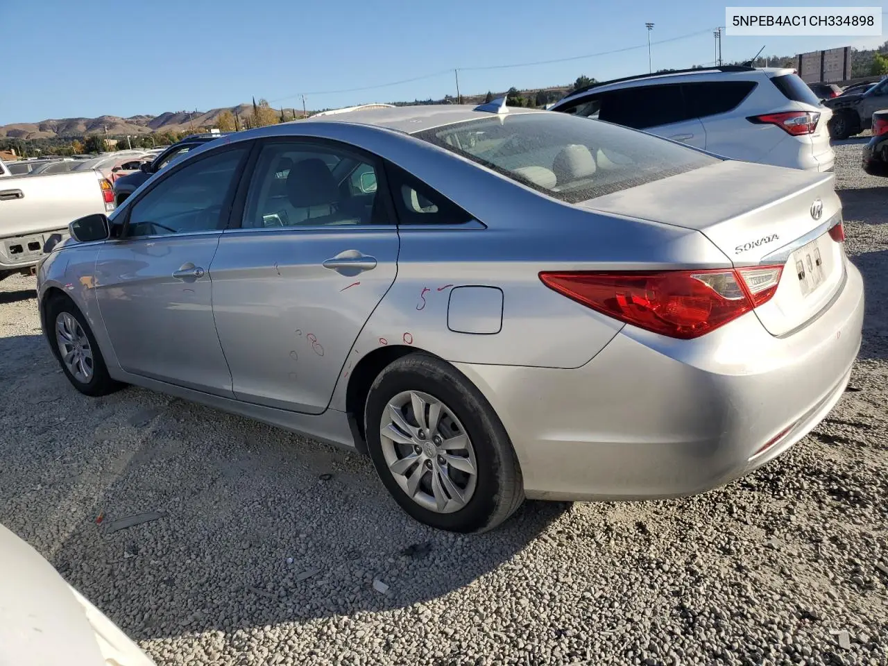 5NPEB4AC1CH334898 2012 Hyundai Sonata Gls
