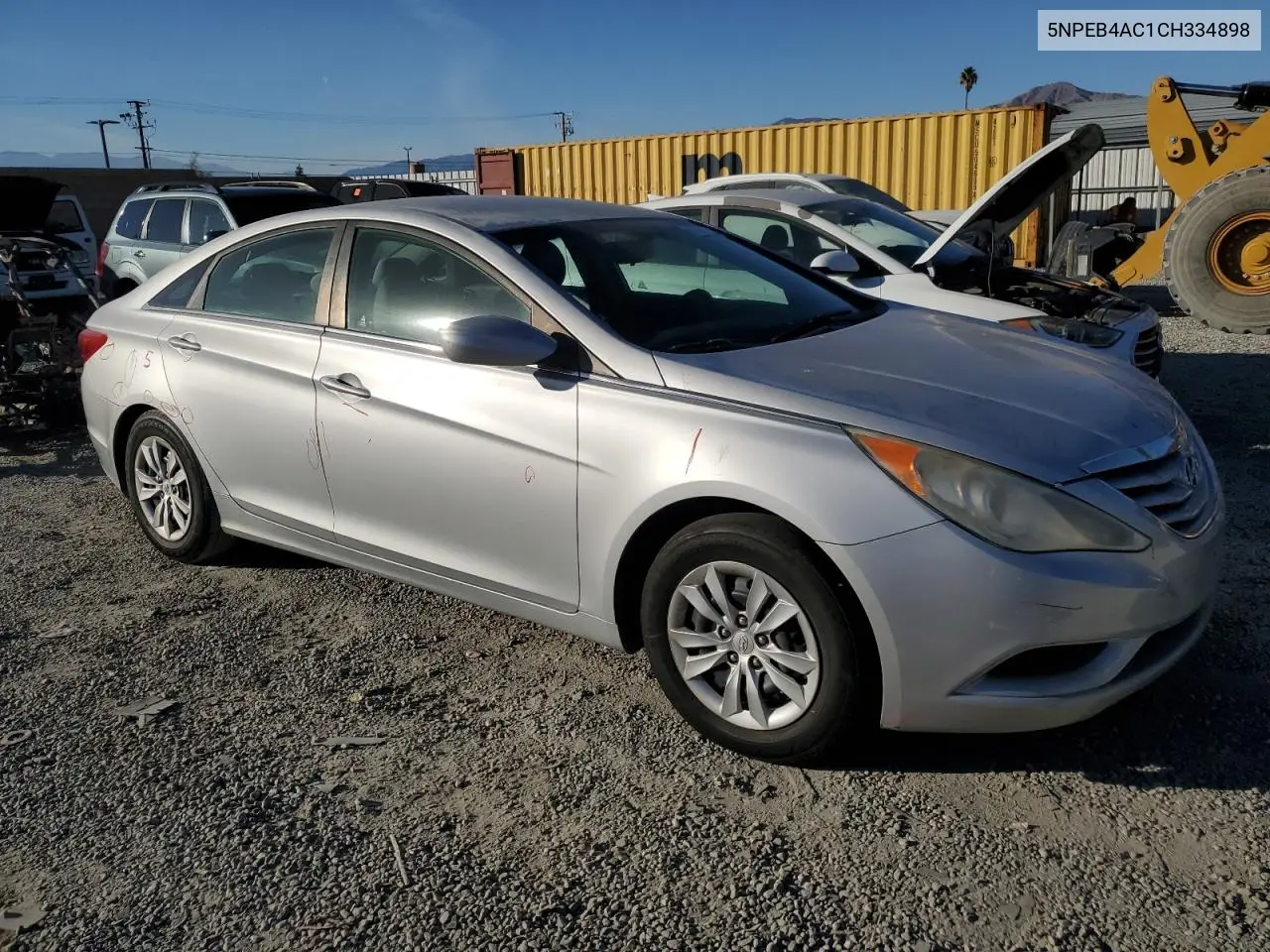 5NPEB4AC1CH334898 2012 Hyundai Sonata Gls