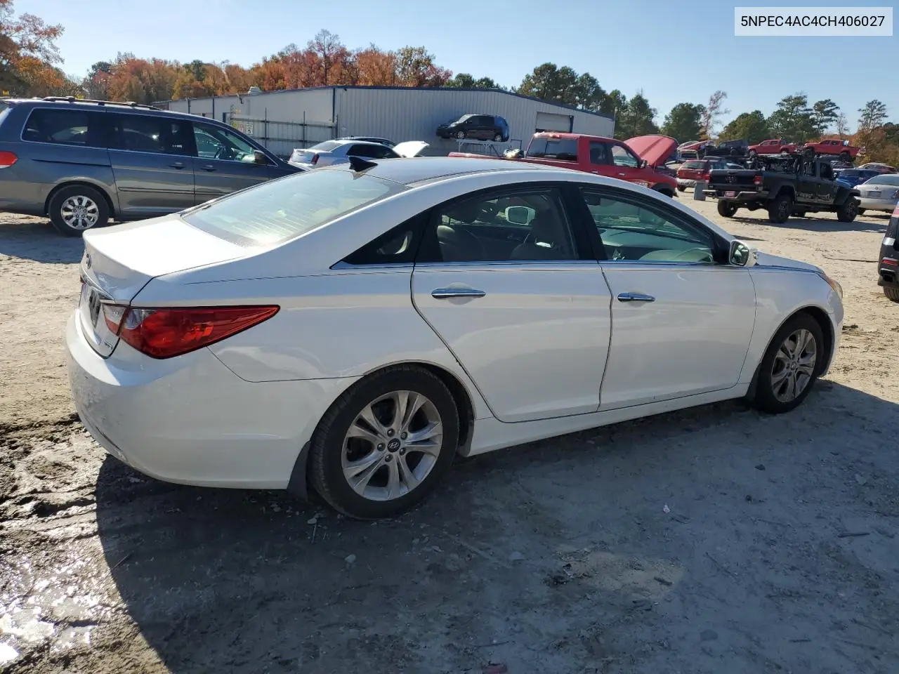5NPEC4AC4CH406027 2012 Hyundai Sonata Se