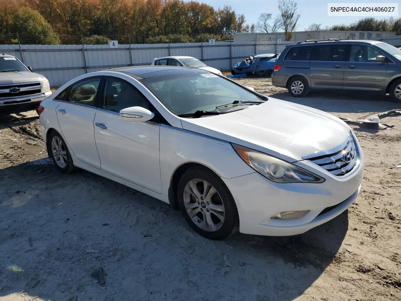5NPEC4AC4CH406027 2012 Hyundai Sonata Se