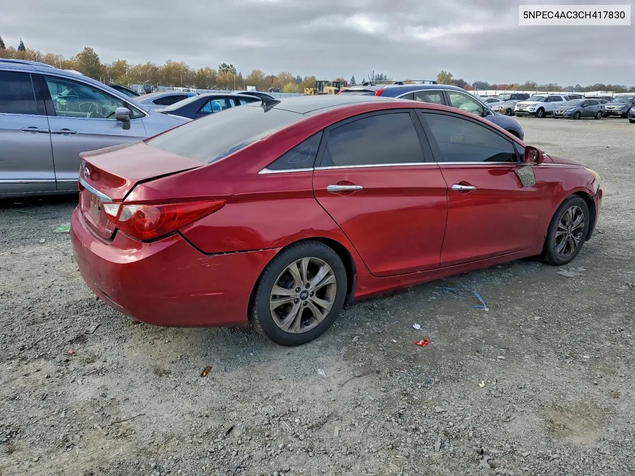 5NPEC4AC3CH417830 2012 Hyundai Sonata Se