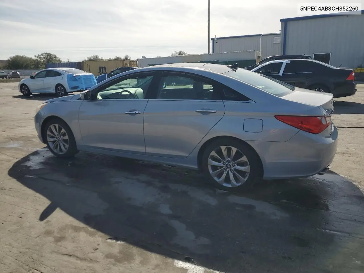 5NPEC4AB3CH352260 2012 Hyundai Sonata Se