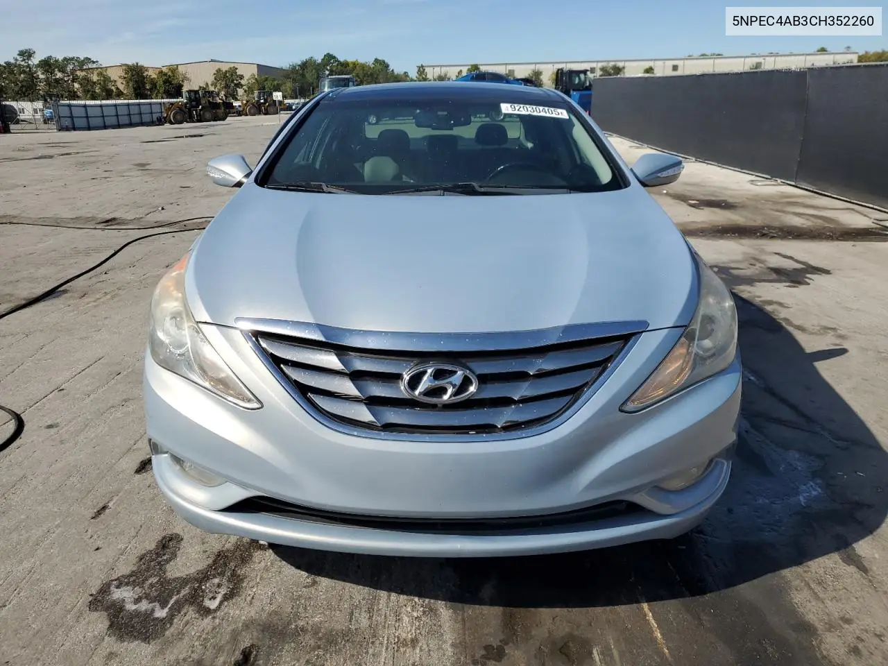5NPEC4AB3CH352260 2012 Hyundai Sonata Se