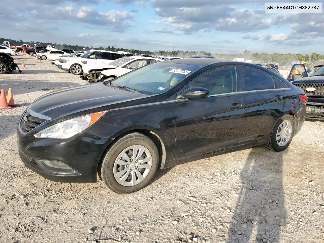 5NPEB4AC1CH382787 2012 Hyundai Sonata Gls