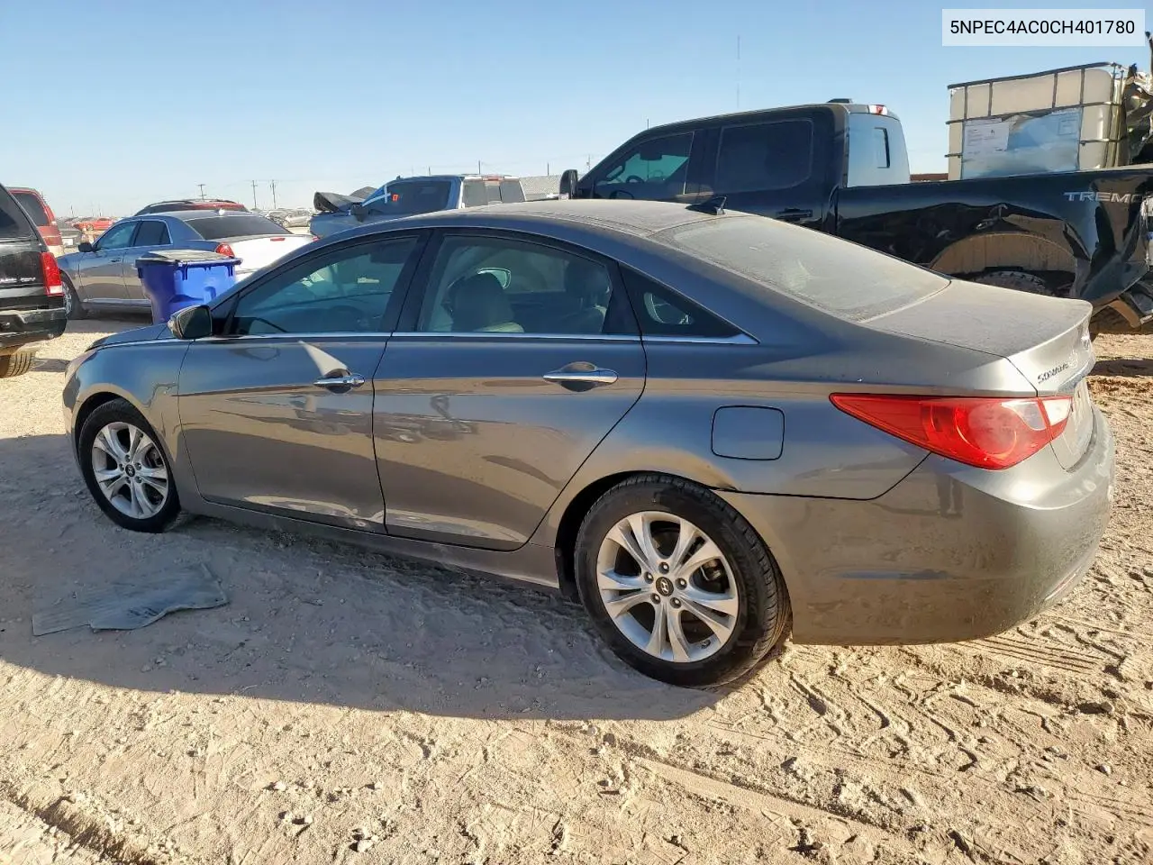 5NPEC4AC0CH401780 2012 Hyundai Sonata Se