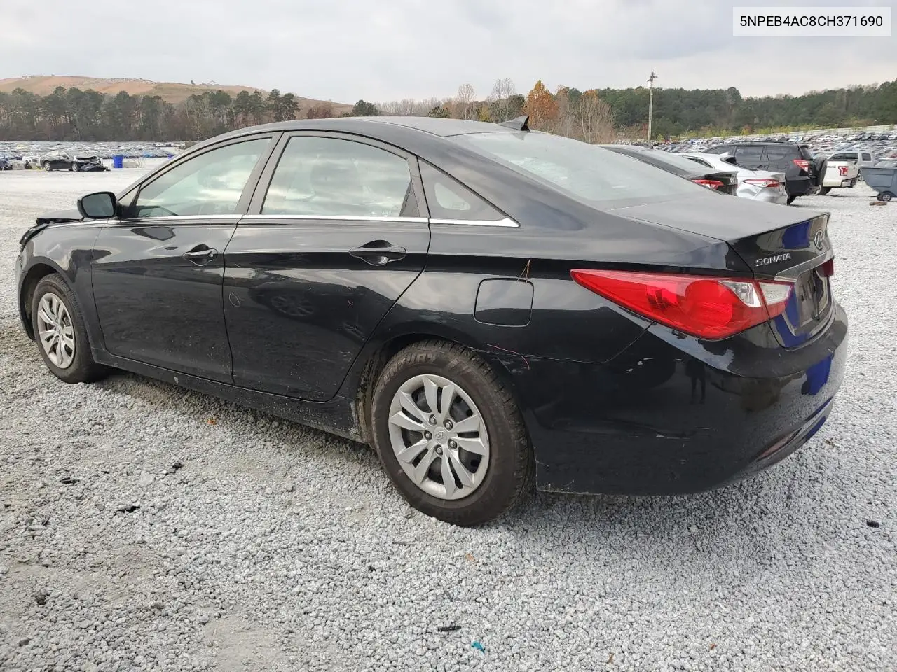 5NPEB4AC8CH371690 2012 Hyundai Sonata Gls