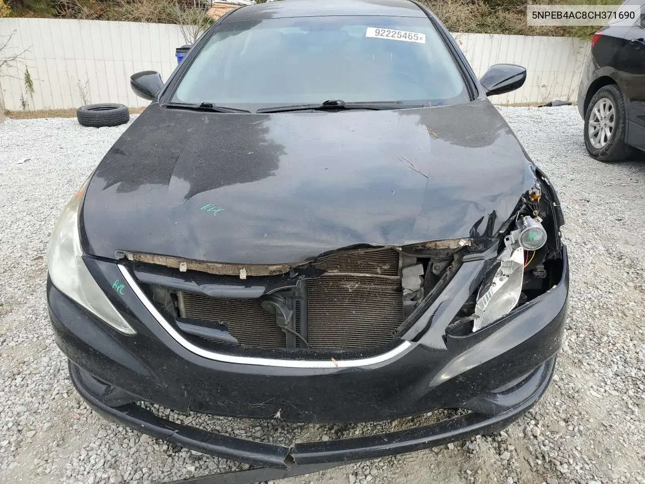 5NPEB4AC8CH371690 2012 Hyundai Sonata Gls