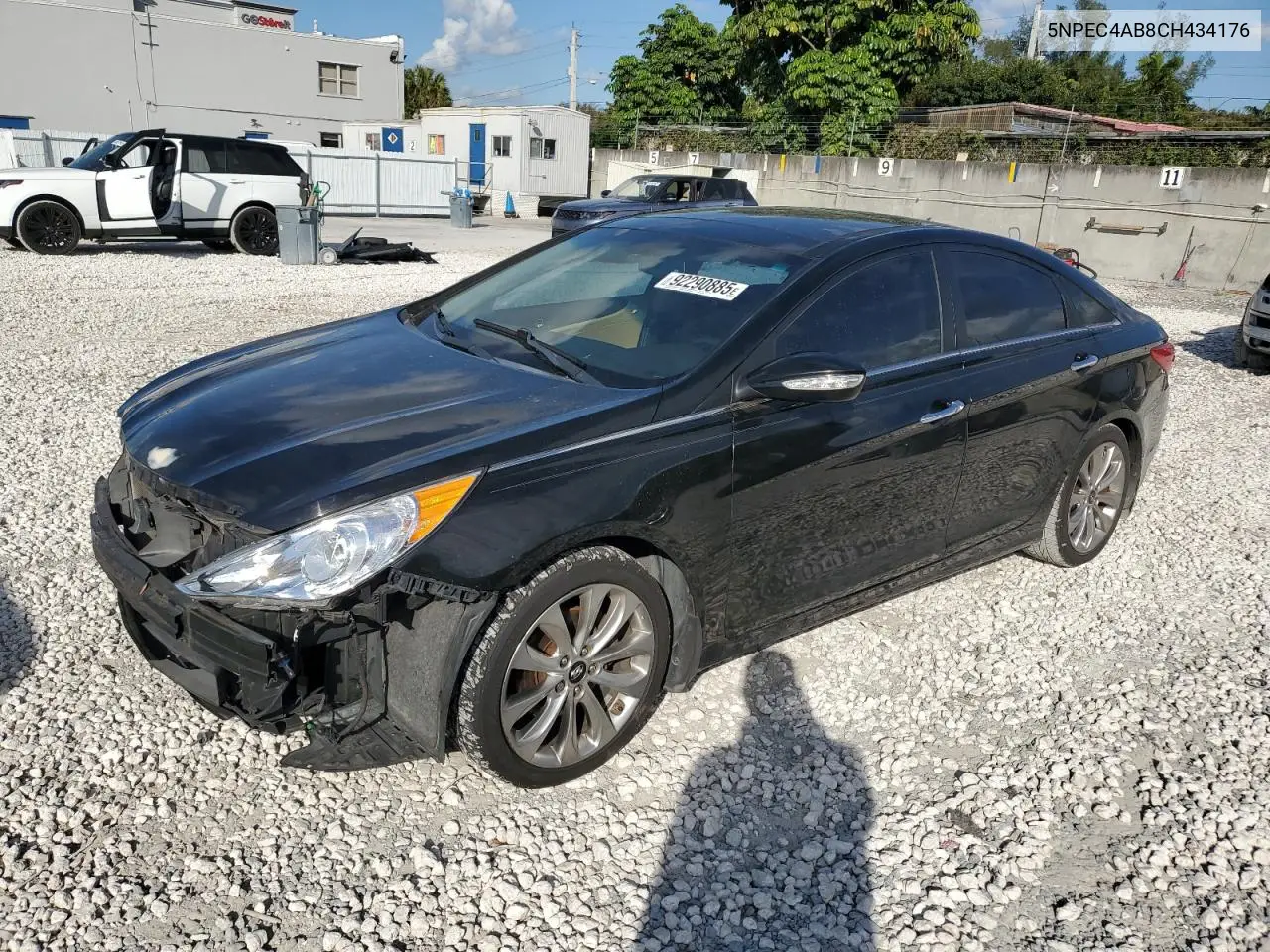 5NPEC4AB8CH434176 2012 Hyundai Sonata Se