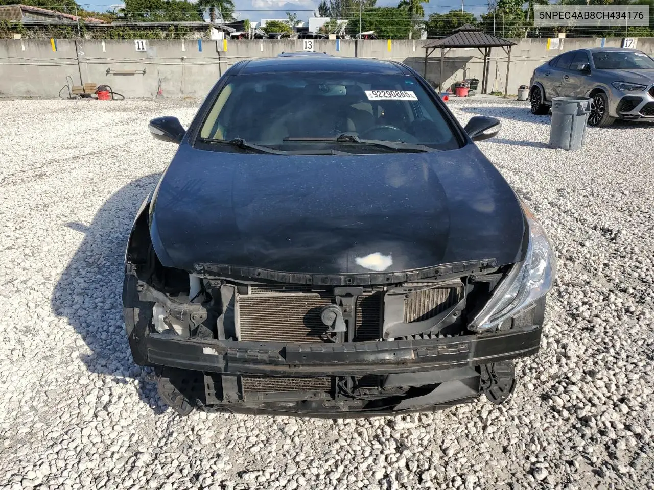 5NPEC4AB8CH434176 2012 Hyundai Sonata Se