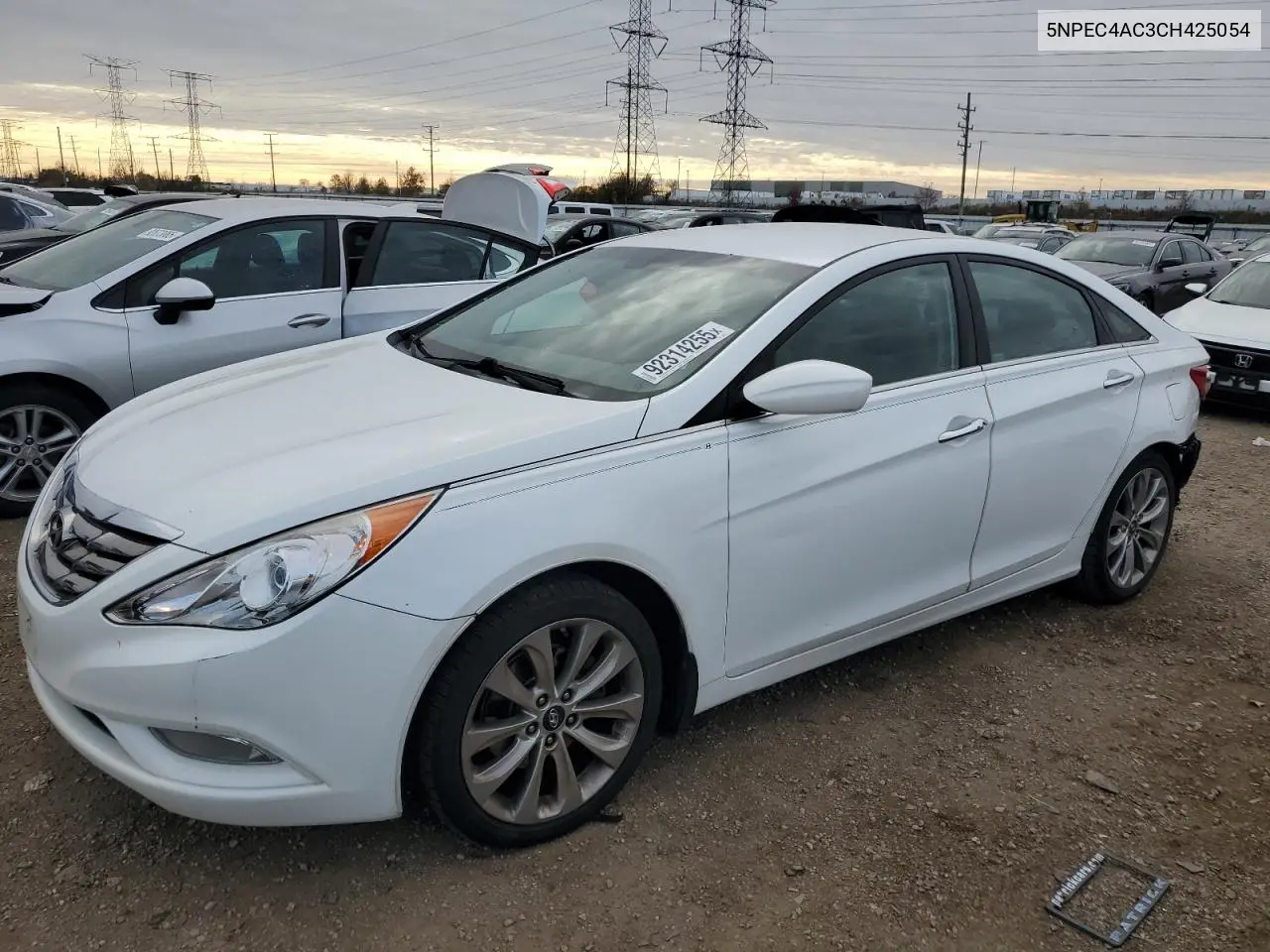 5NPEC4AC3CH425054 2012 Hyundai Sonata Se