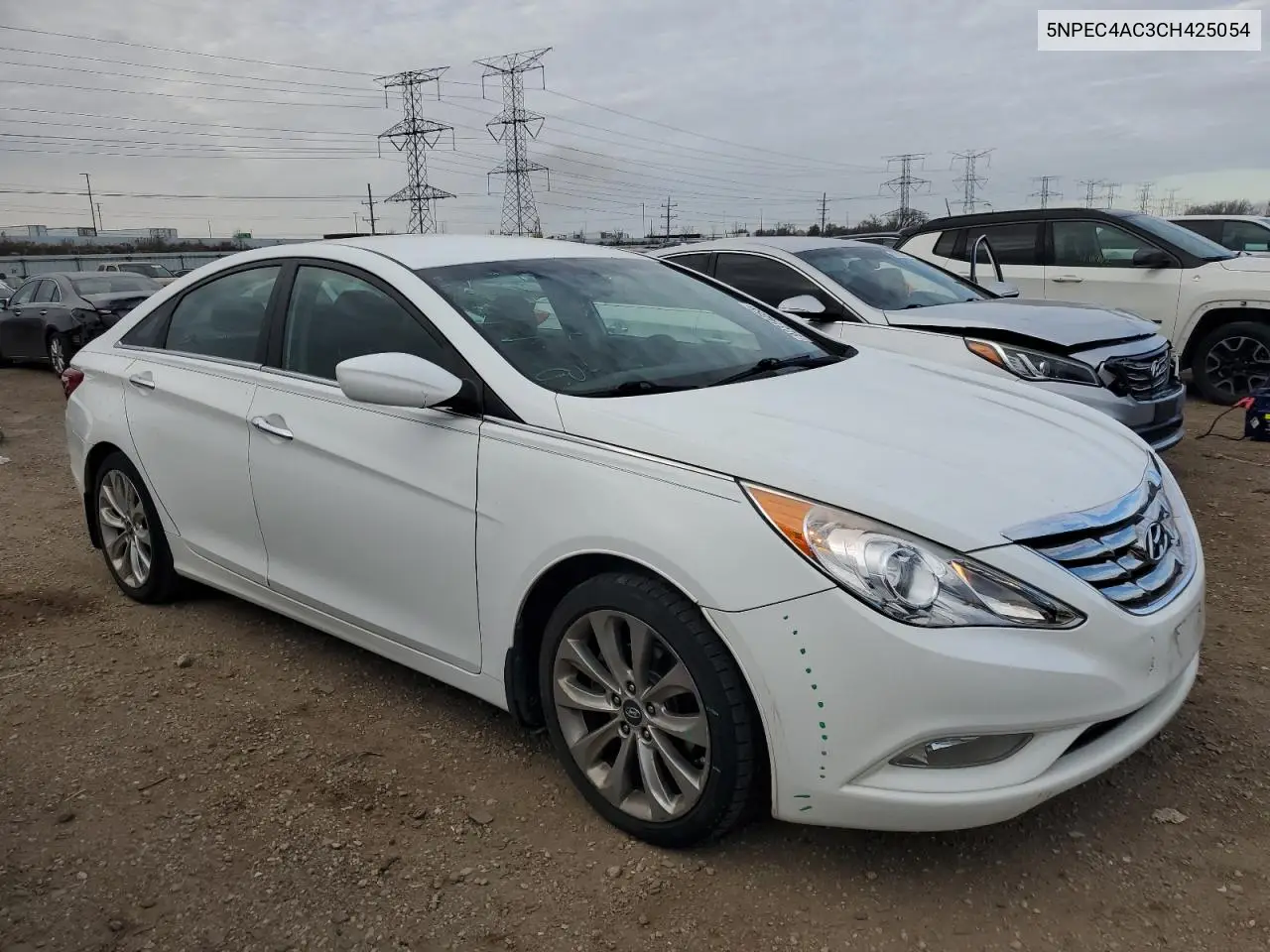 5NPEC4AC3CH425054 2012 Hyundai Sonata Se