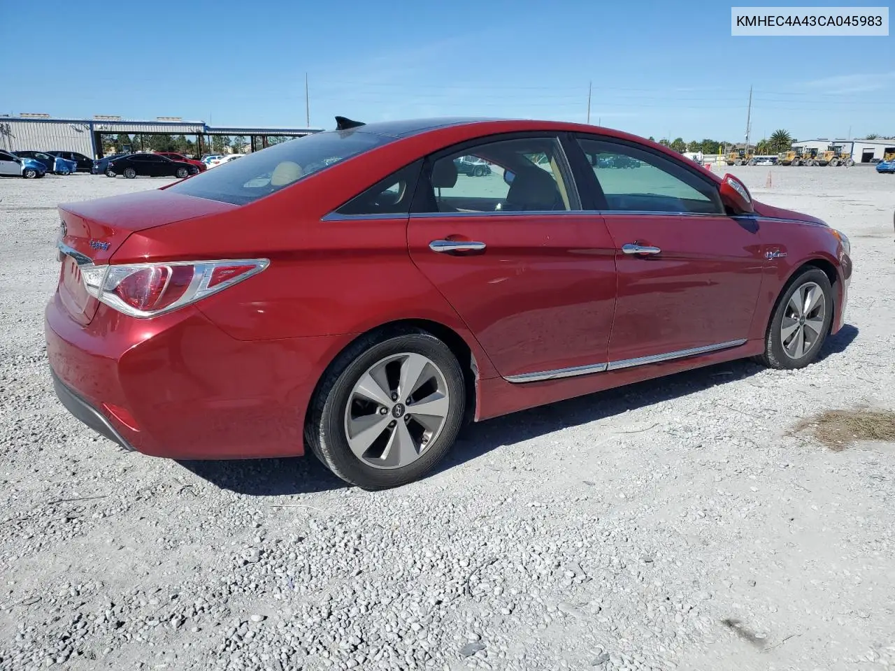 KMHEC4A43CA045983 2012 Hyundai Sonata Hybrid