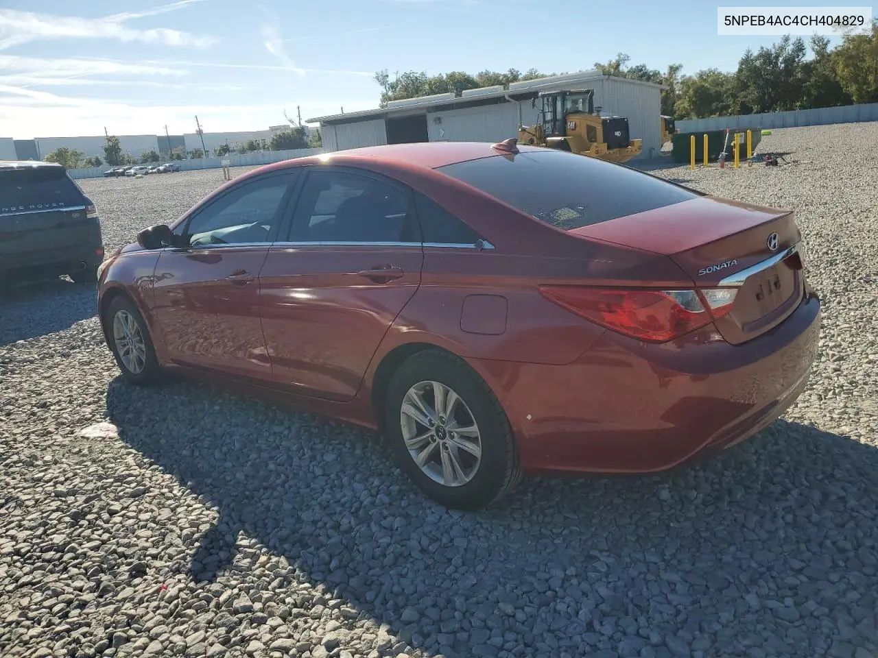 5NPEB4AC4CH404829 2012 Hyundai Sonata Gls