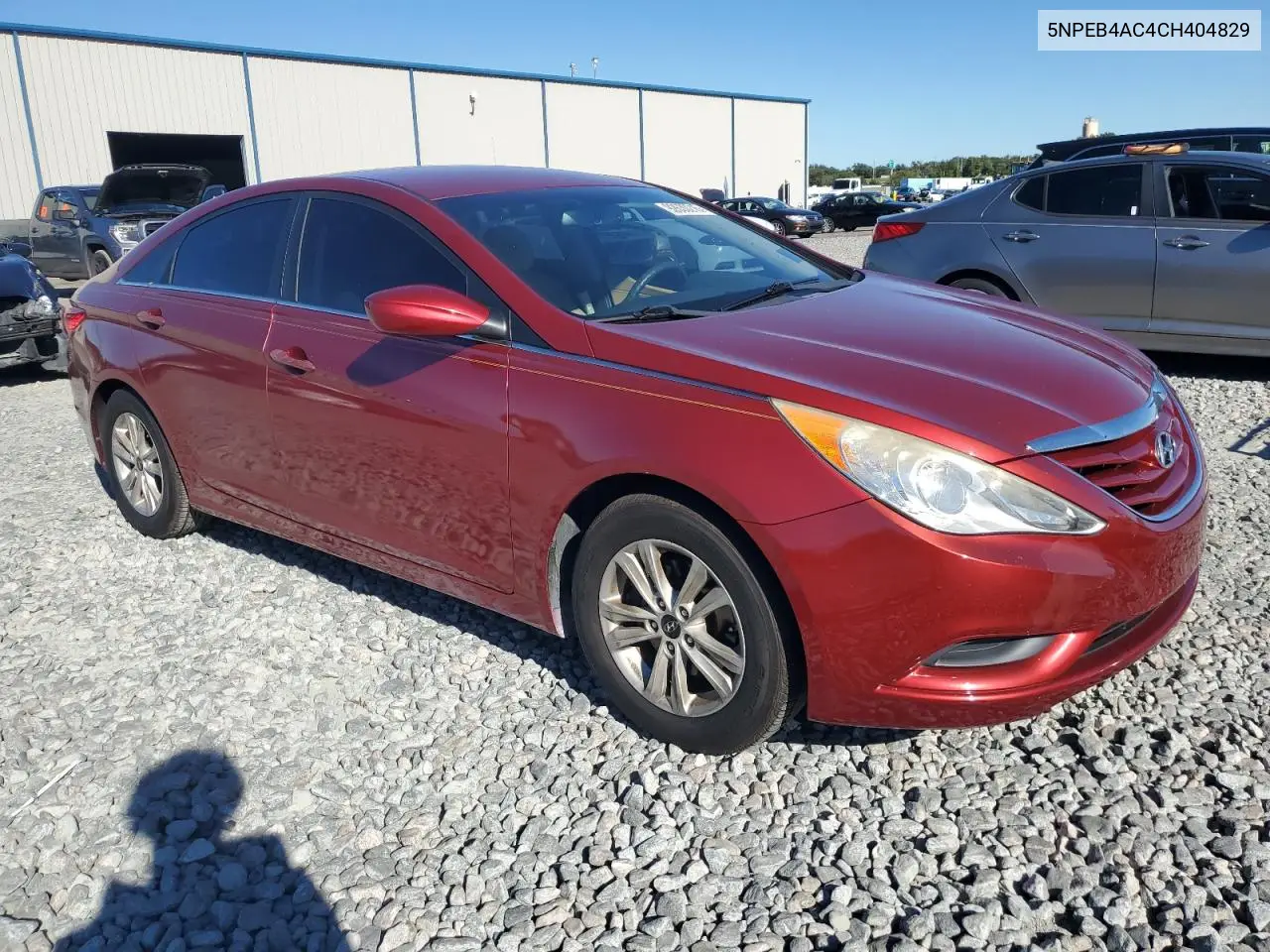 5NPEB4AC4CH404829 2012 Hyundai Sonata Gls