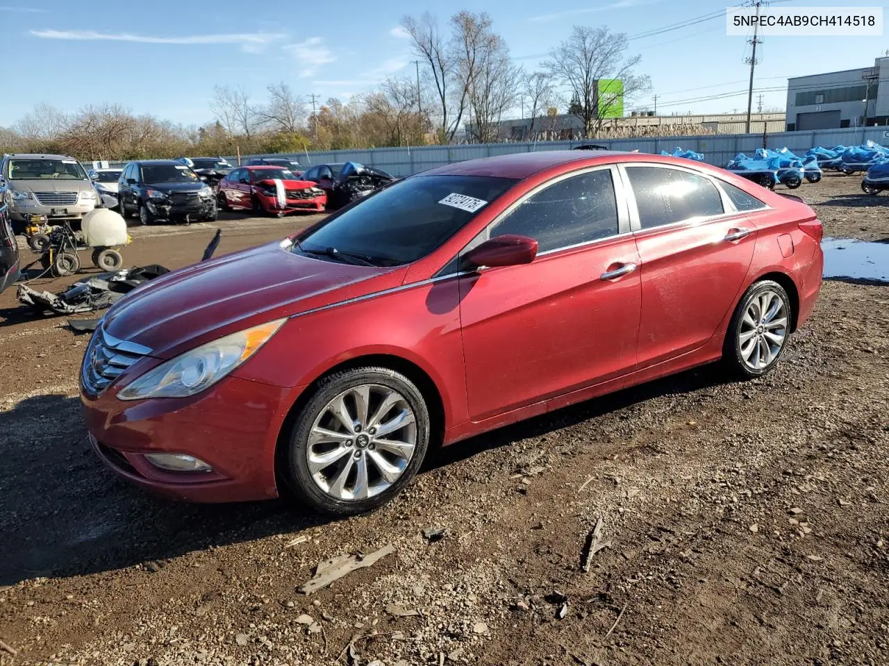 5NPEC4AB9CH414518 2012 Hyundai Sonata Se