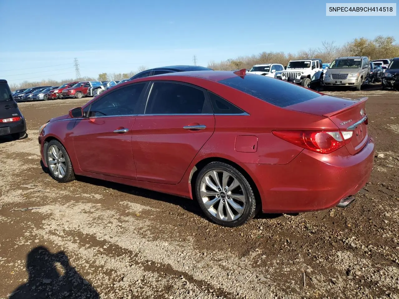 5NPEC4AB9CH414518 2012 Hyundai Sonata Se