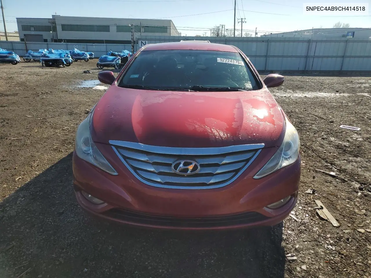 5NPEC4AB9CH414518 2012 Hyundai Sonata Se