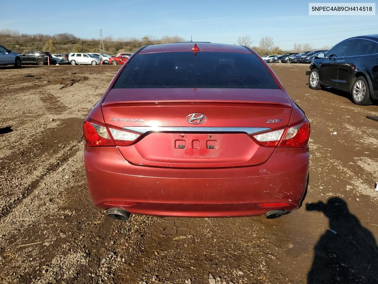 5NPEC4AB9CH414518 2012 Hyundai Sonata Se