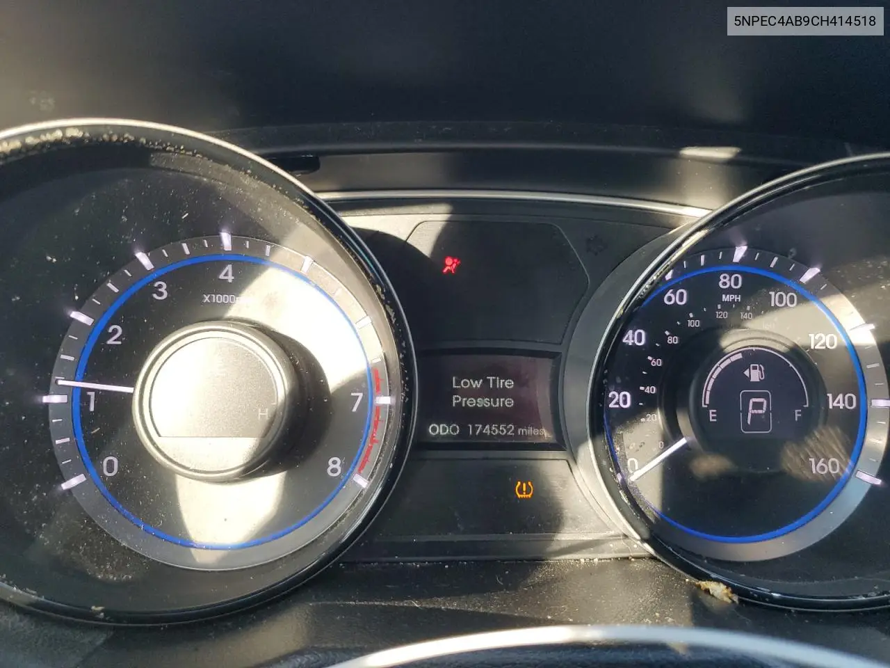 5NPEC4AB9CH414518 2012 Hyundai Sonata Se
