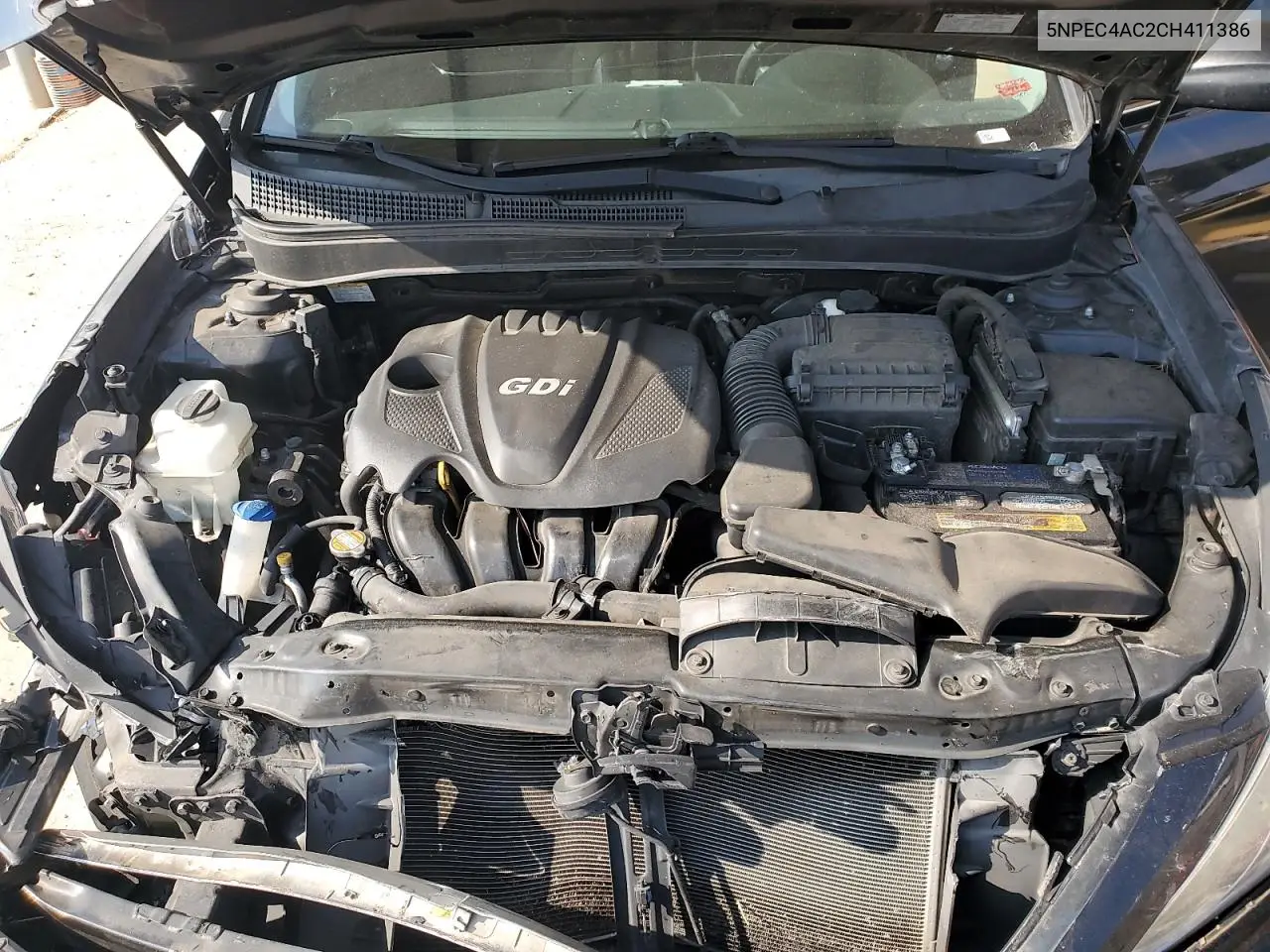 5NPEC4AC2CH411386 2012 Hyundai Sonata Se