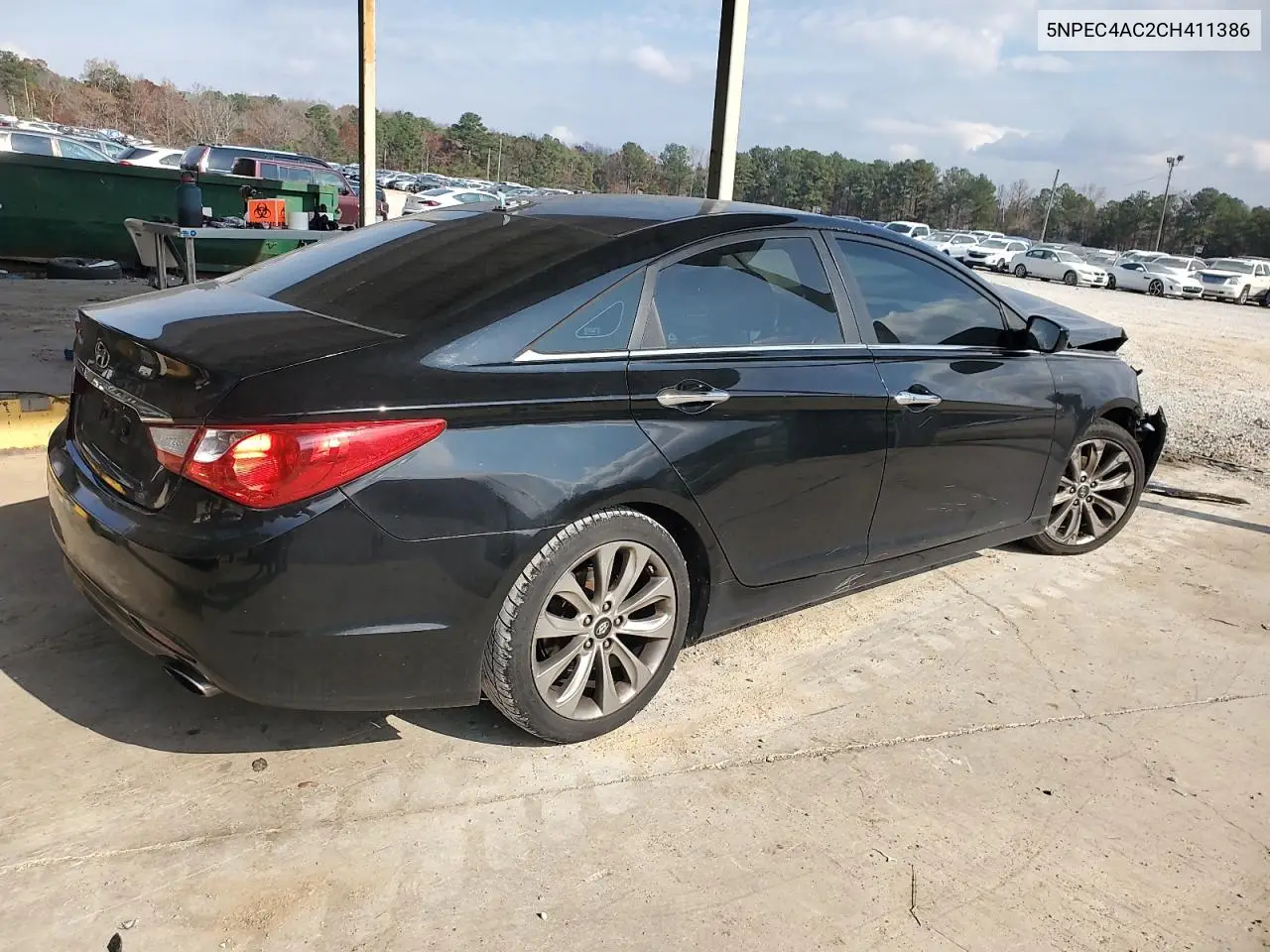 5NPEC4AC2CH411386 2012 Hyundai Sonata Se