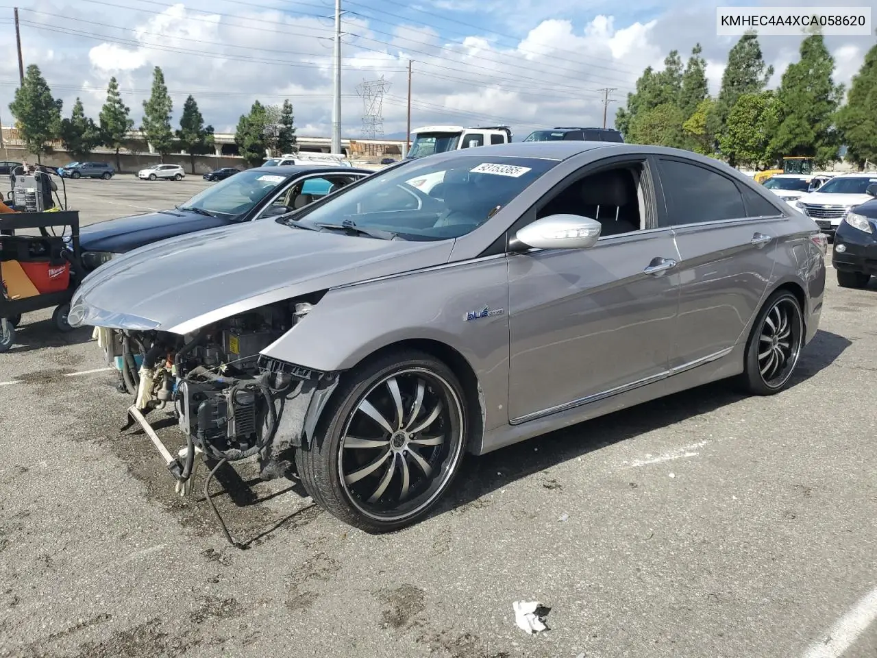 KMHEC4A4XCA058620 2012 Hyundai Sonata Hybrid