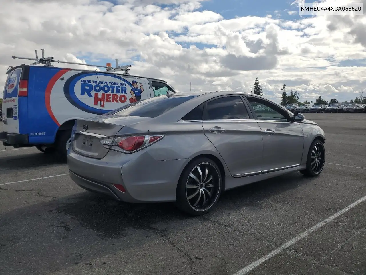 KMHEC4A4XCA058620 2012 Hyundai Sonata Hybrid