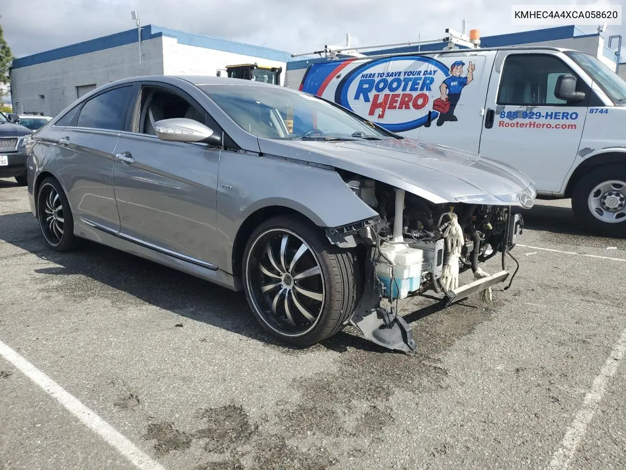 KMHEC4A4XCA058620 2012 Hyundai Sonata Hybrid