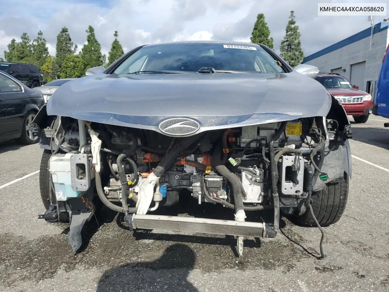 KMHEC4A4XCA058620 2012 Hyundai Sonata Hybrid