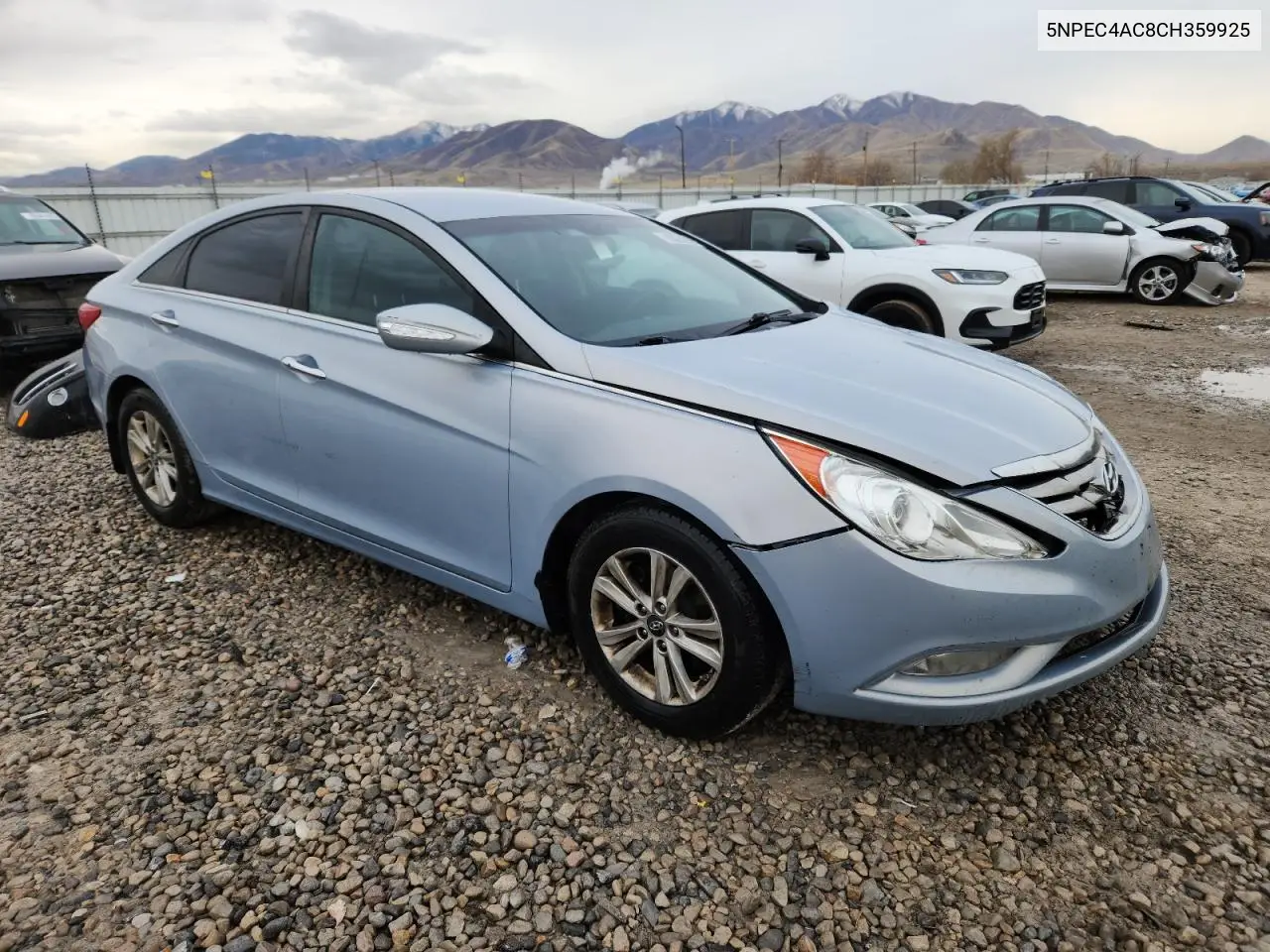 5NPEC4AC8CH359925 2012 Hyundai Sonata Se