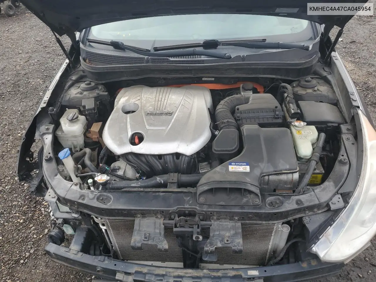 KMHEC4A47CA045954 2012 Hyundai Sonata Hybrid