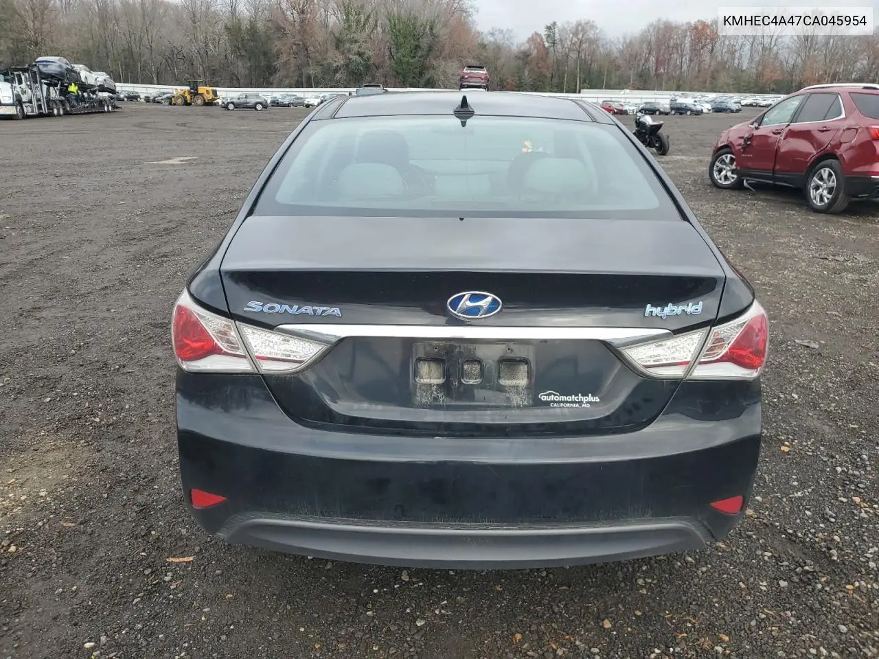 KMHEC4A47CA045954 2012 Hyundai Sonata Hybrid