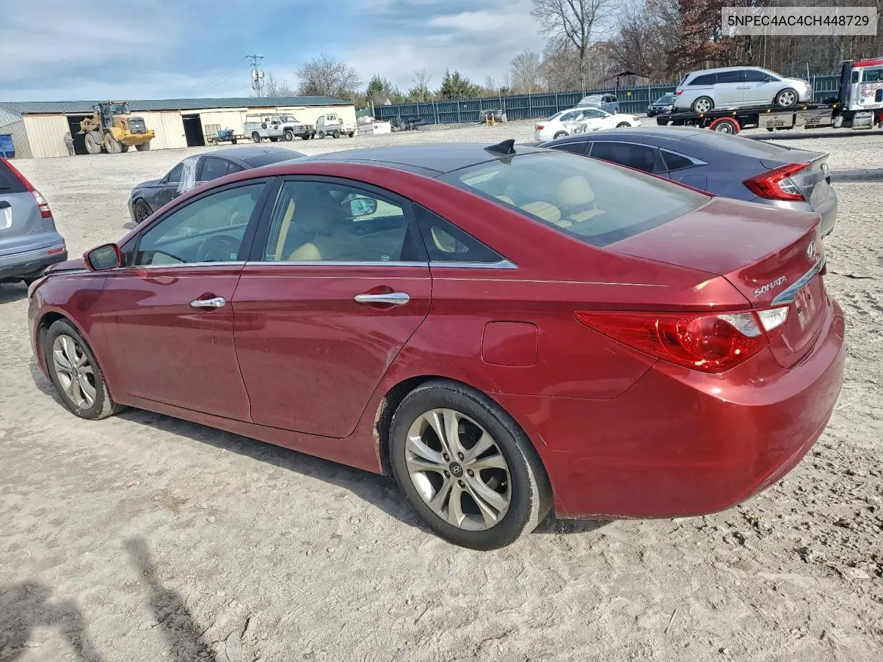 5NPEC4AC4CH448729 2012 Hyundai Sonata Se